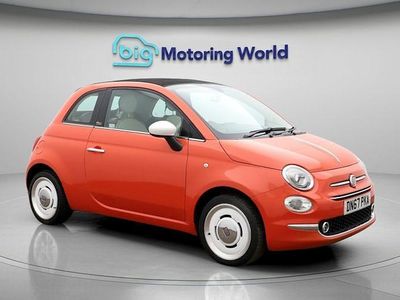 Orange Used 2017 Fiat 500C S Cabriolet | £8,300 (Fair price)