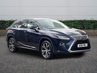 Used Lexus RX450h Luxury Line 2016 Blue SUV