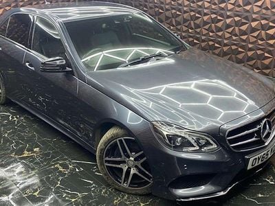 Used Mercedes E220 AMG 177 HP (130 kW) 2015 Grey Sedan