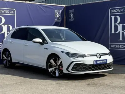 Used VW Golf VIII GTD 200 HP (147 kW) 2022 White Hatchback