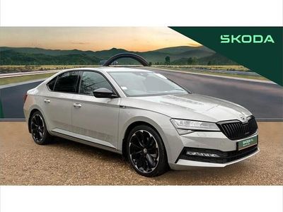 Grey Used 2020 Skoda Superb SportlinePlus Hatchback | £14,629 (Good price)