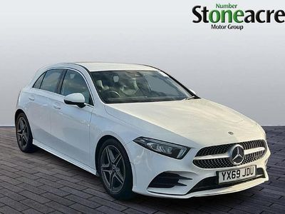 White Used 2019 Mercedes A200 AMG line Hatchback | £14,795 (Good price)