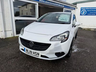 Used Vauxhall Corsa 75 HP (55 kW) 2019 White Hatchback