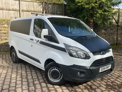 Used Ford Transit Custom 100 HP (73 kW) 2014 White Van