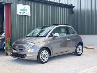 Używany Fiat 500 Lounge 69 KM (50 kW) 2018 Szary Hatchback