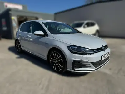 Used VW Golf VII GTD 184 HP (135 kW) 2017 Silver Hatchback