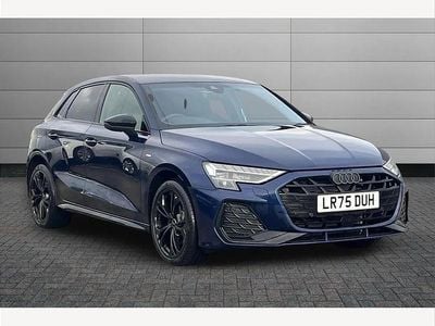 Used Audi A3 e-tron Black Edition 204 HP (150 kW) 2025 Navarra blue Hatchback