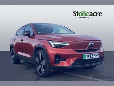 Red Used 2022 Volvo C40 Ultimate SUV | £23,495 (Fair price)