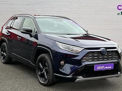 Blue Used 2019 Toyota RAV4 Hybrid SUV | £19,970 (Fair price)