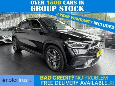 Käytetty Mercedes GLA220 AMG Line Premium Plus 190 HP (139 kW) 2021 Musta Katumaasturi