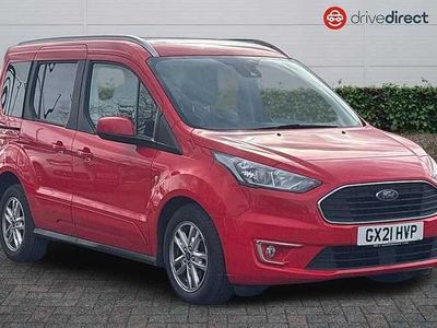 Used Ford Tourneo Titanium 120 HP (88 kW) 2021 Red Estate