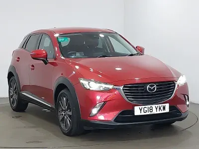 Used Mazda CX-3 Inclusive 120 HP (88 kW) 2018 Red SUV