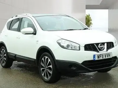Begagnad Nissan Qashqai N-TEC 117 HK (86 kW) 2011 Vit SUV