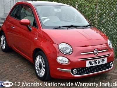 used Fiat 500 1.2 LOUNGE 3 DOOR 69 BHP