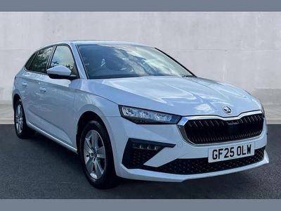 Used Skoda Scala SE 116 HP (85 kW) 2025 Moon white metallic Hatchback