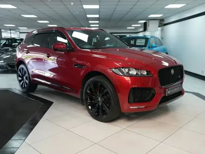 Używany Jaguar F-Pace S 300 KM (220 kW) 2018 Czerwony SUV