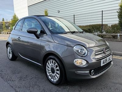 Grey Used 2019 Fiat 500 Lounge Cabriolet | £5,995 (Super price)