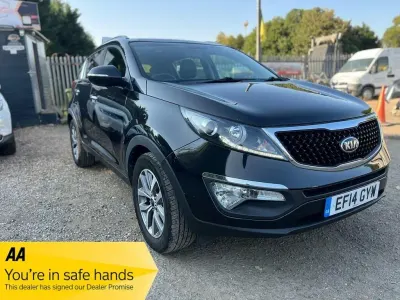 Used Kia Sportage 135 HP (99 kW) 2014 Black SUV