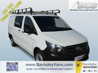 Usado Mercedes Vito 115 HP (84 kW) 2018 Branco Van