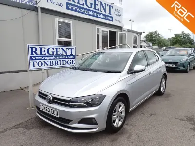 Used VW Polo SE 65 HP (47 kW) 2019 Silver Hatchback