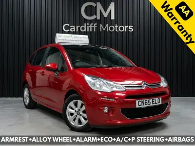 Used Citroën C3 Platinum 2015 Red Hatchback