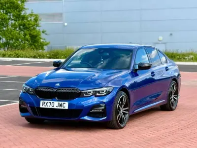 Used BMW 330e M Sport 2020 Blue Sedan