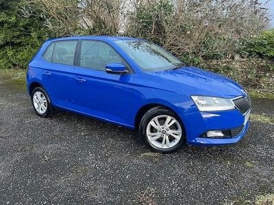 Blue Used 2019 Skoda Fabia SE Hatchback | £8,995 (Good price)