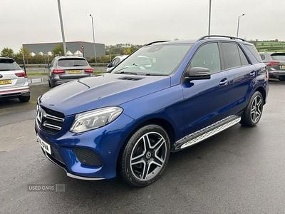 Blue Used 2018 Mercedes GLE250 AMG Estate | £20,450 (Fair price)