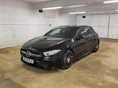 Black Used 2022 Mercedes A35 AMG Executive Hatchback | £25,490 (Fair price)