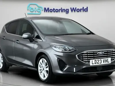 Used Ford Fiesta Titanium 125 HP (91 kW) 2023 Grey Hatchback