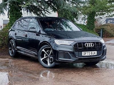 Black Used 2024 Audi Q7 S-Line SUV | £43,998 (Fair price)