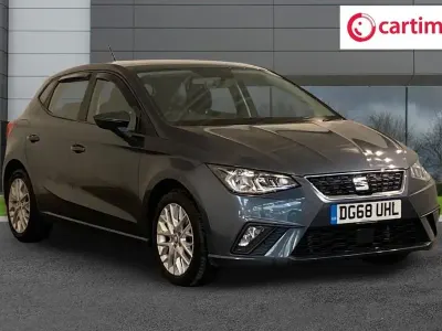 Begagnad Seat Ibiza SE Technology 95 HK (69 kW) 2018 Grå Halvkombi