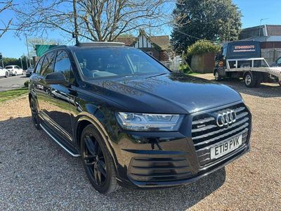 Used Audi Q7 Black Edition 286 HP (210 kW) 2019 Black SUV