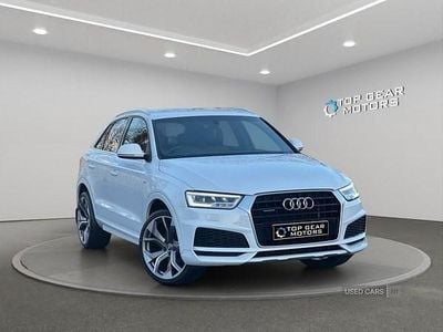 White Used 2018 Audi Q3 S-Line SUV | £13,997 (Fair price)