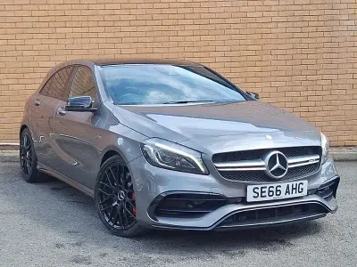 Used Mercedes A45 AMG 381 HP (280 kW) 2017 Grey Hatchback