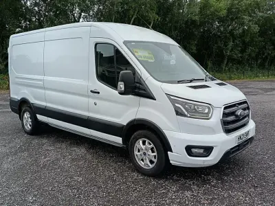 Used Ford Transit Limited 185 HP (136 kW) 2021 White Van