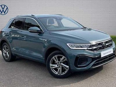 Used VW T-Roc R-line 150 HP (110 kW) 2023 Blue SUV