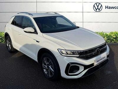 Used VW T-Roc R-line 150 HP (110 kW) 2022 White SUV