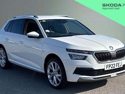 Used Skoda Kamiq SE L Executive 150 HP (110 kW) 2022 White SUV