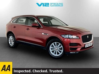 Used Jaguar F-Pace Prestige 180 HP (132 kW) 2019 Red SUV