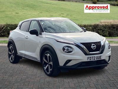White Used 2022 Nissan Juke Tekna SUV | £12,800 (Fair price)