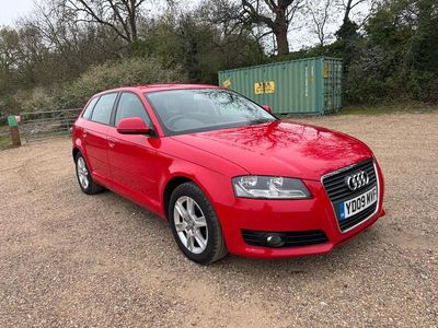 Used Audi A3 Sportback 102 HP (75 kW) 2009 Red Hatchback