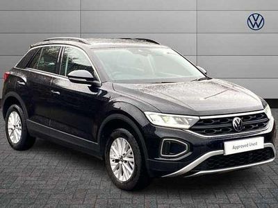 Black Used 2023 VW T-Roc Life SUV | £17,445 (Good price)