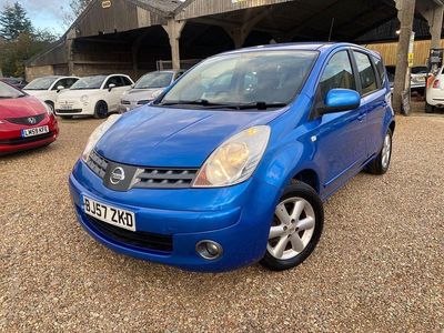 Blue Used 2007 Nissan Note Acenta MPV | £2,799 (Fair price)