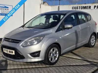 Used Ford C-MAX Zetec 115 HP (84 kW) 2015 Silver MPV