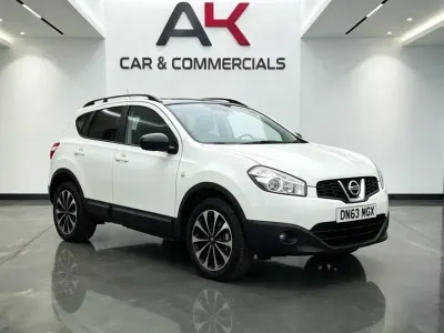 Used Nissan Qashqai 360º 110 HP (80 kW) 2013 White SUV