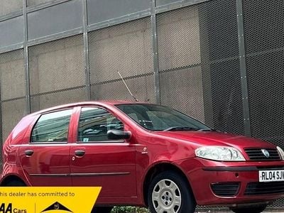 Used Fiat Punto Active 2004 Red Hatchback