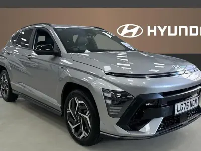 Used Hyundai Kona N Line 137 HP (100 kW) 2025 Silver SUV