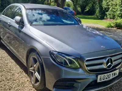Used Mercedes E300 AMG line 2020 Grey Sedan
