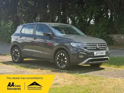Used VW T-Cross S 95 HP (69 kW) 2021 Grey SUV